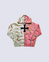 Patch Camo Split Hoodie